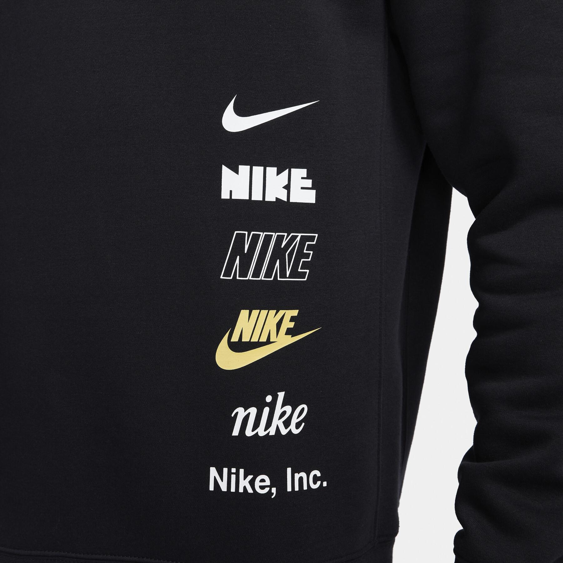Sweatshirt collo rotondo Nike Club + BB Mlogo