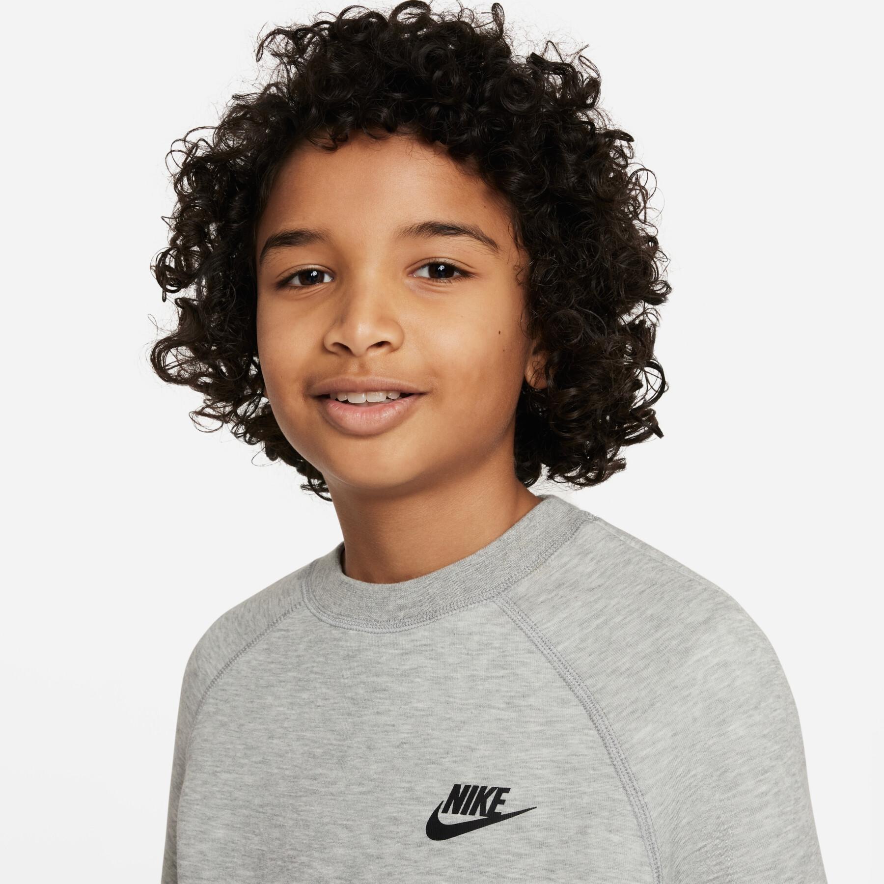 Felpa girocollo per bambini Nike Tech Fleece