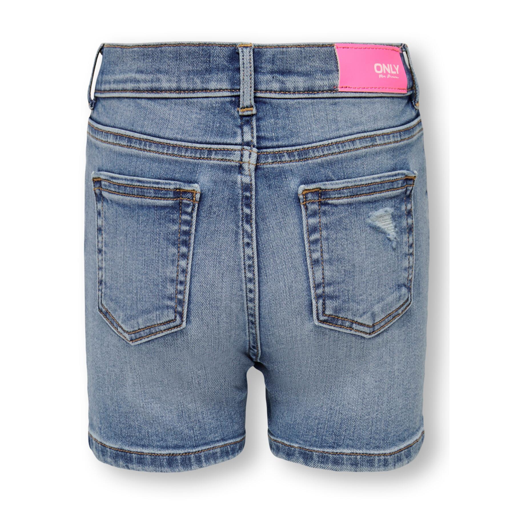 Pantaloncini di jeans da ragazza Only kids Kogblush Dest Ana371