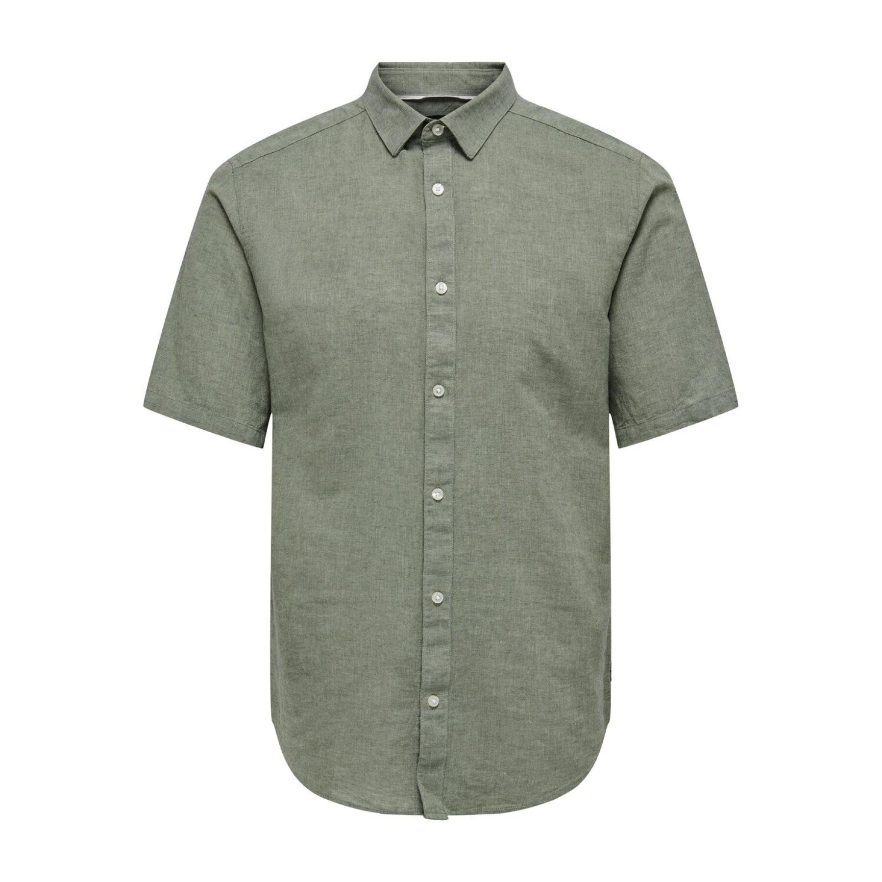 Camicia Only & Sons Caiden Solid Linen