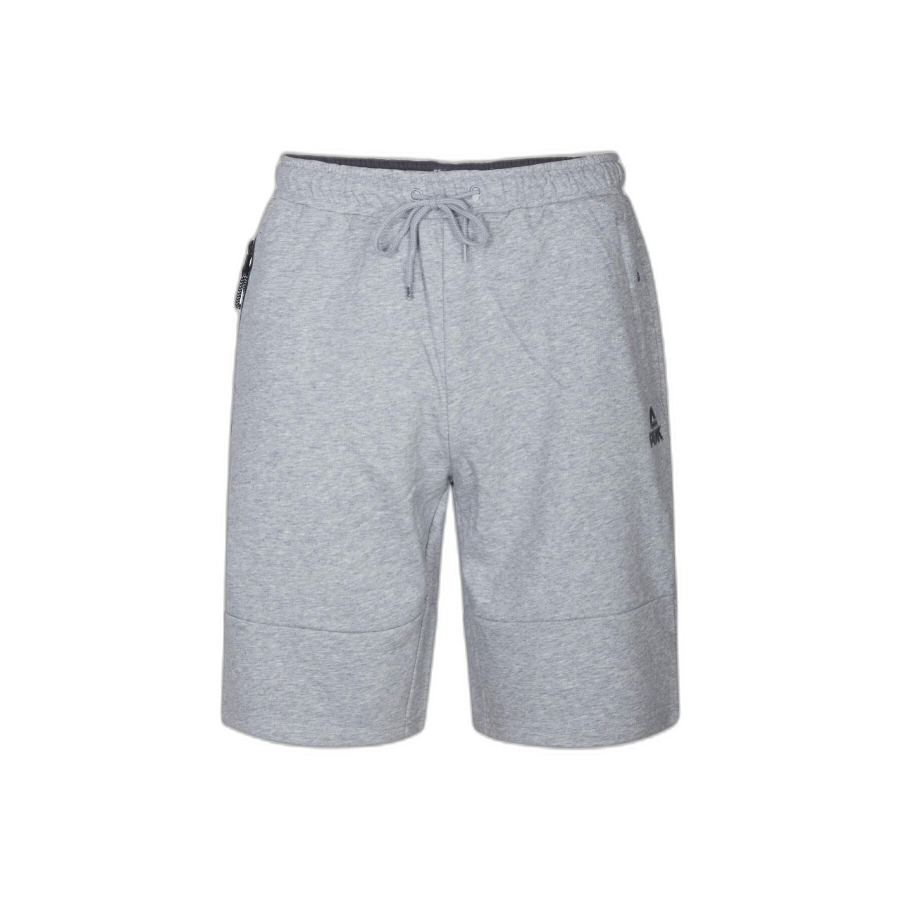 Pantaloncini da bambino in cotone con zip Peak