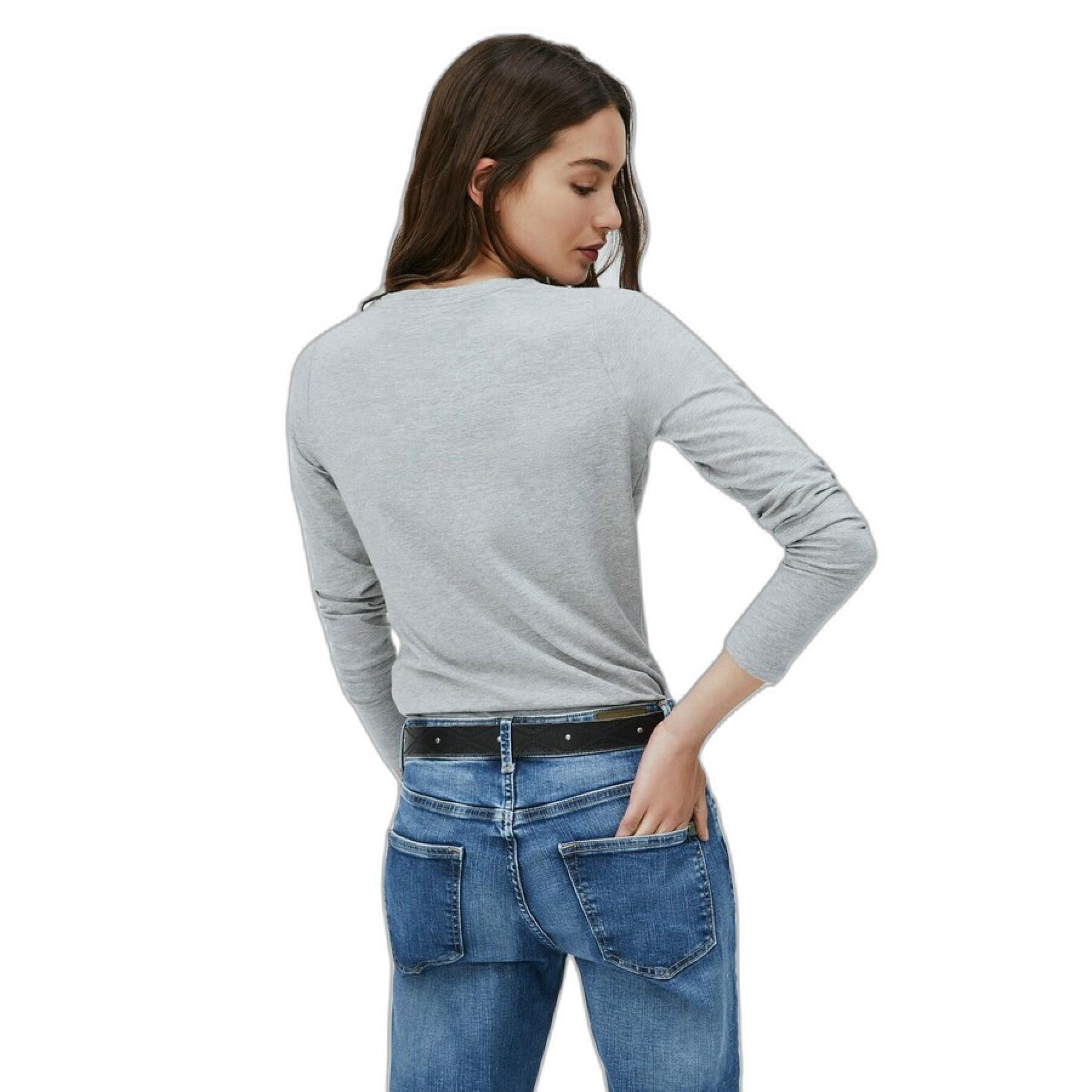 Maglietta donna a maniche lunghe Pepe Jeans New Virginia N