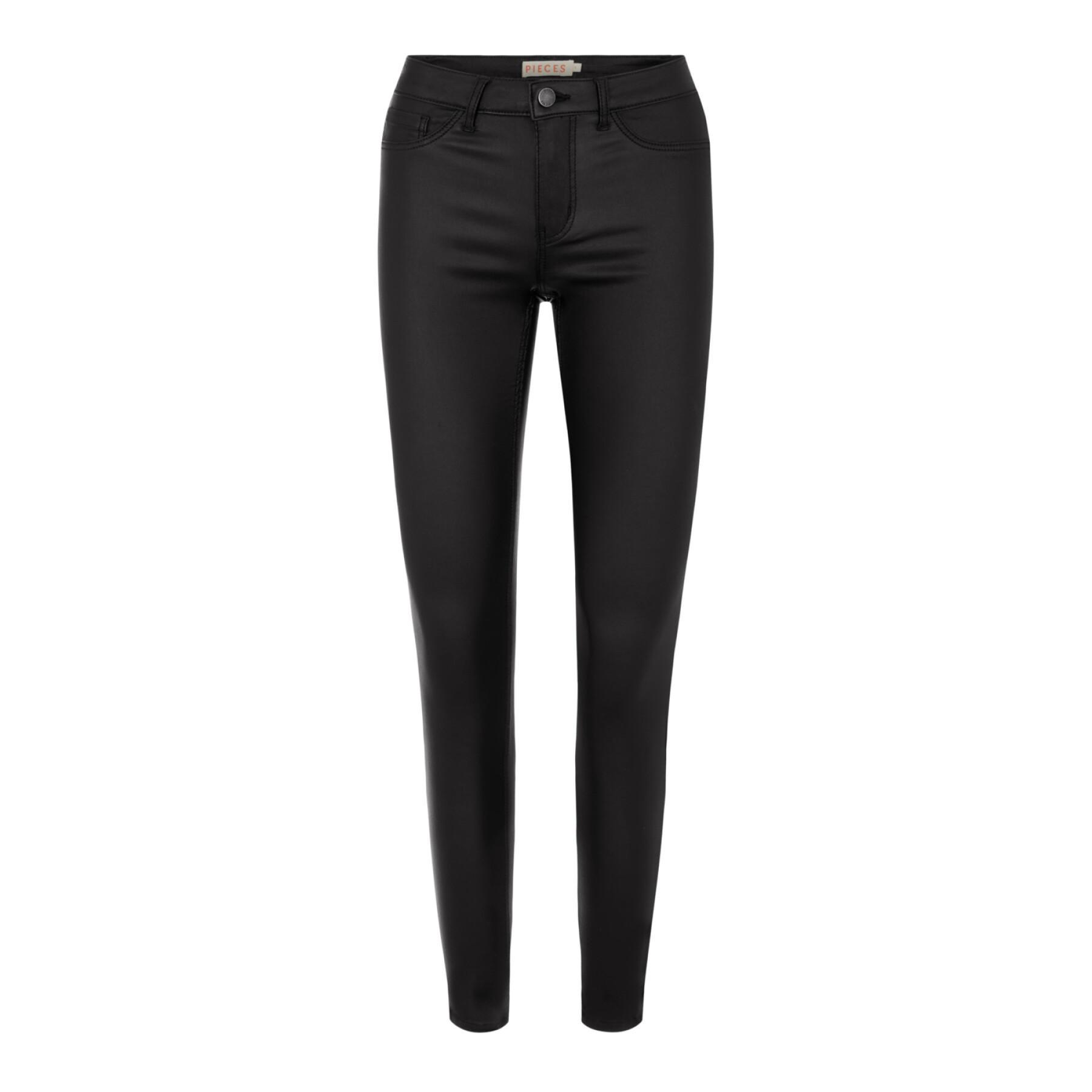 Jeans skinny da donna Pieces Share-up Paro Coated