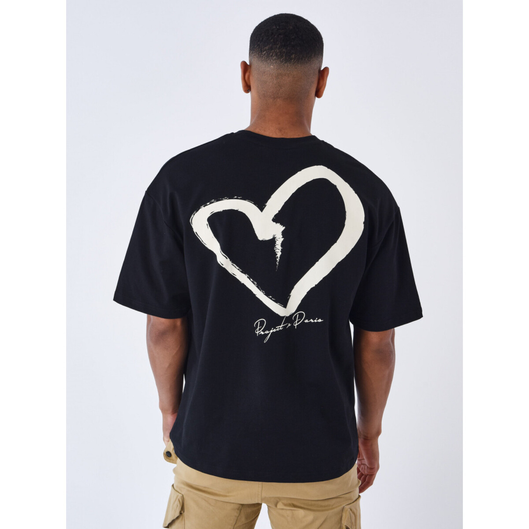 T-shirt ricamata Project X Paris Street Heart