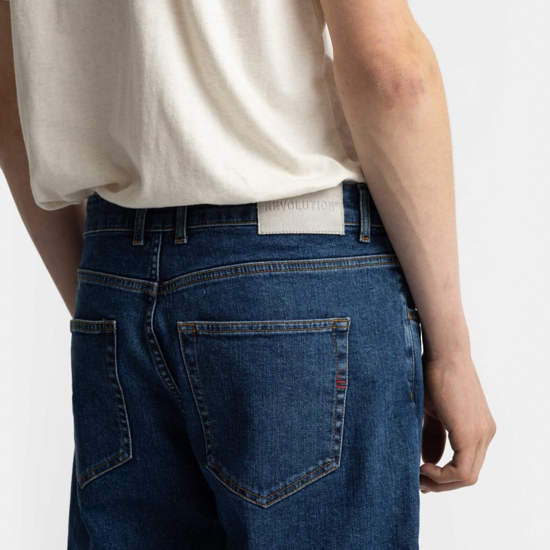 Jeans relaxed fit in cotone organico elasticizzato Revolution