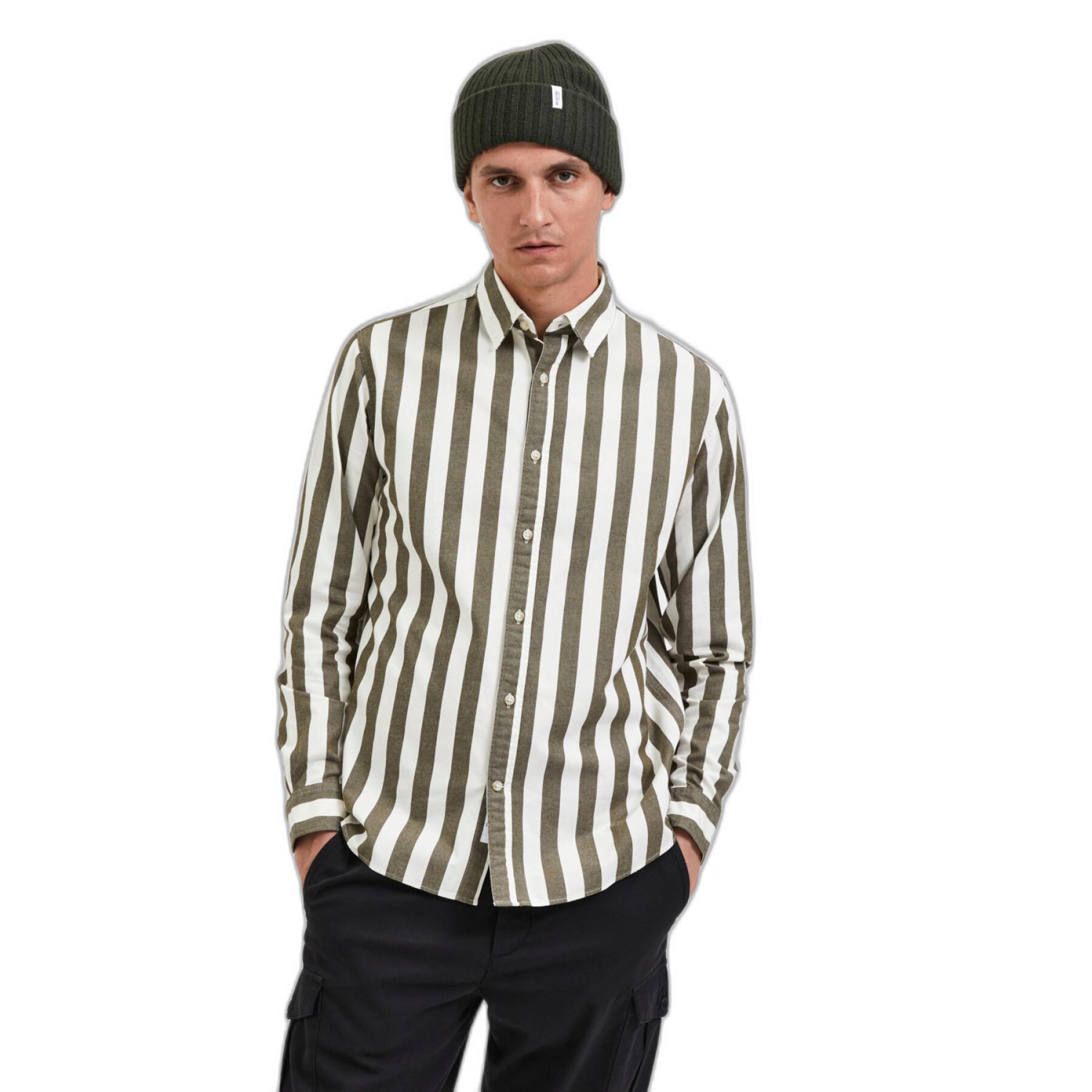 Camicia Selected Slhregpecko Stripes W