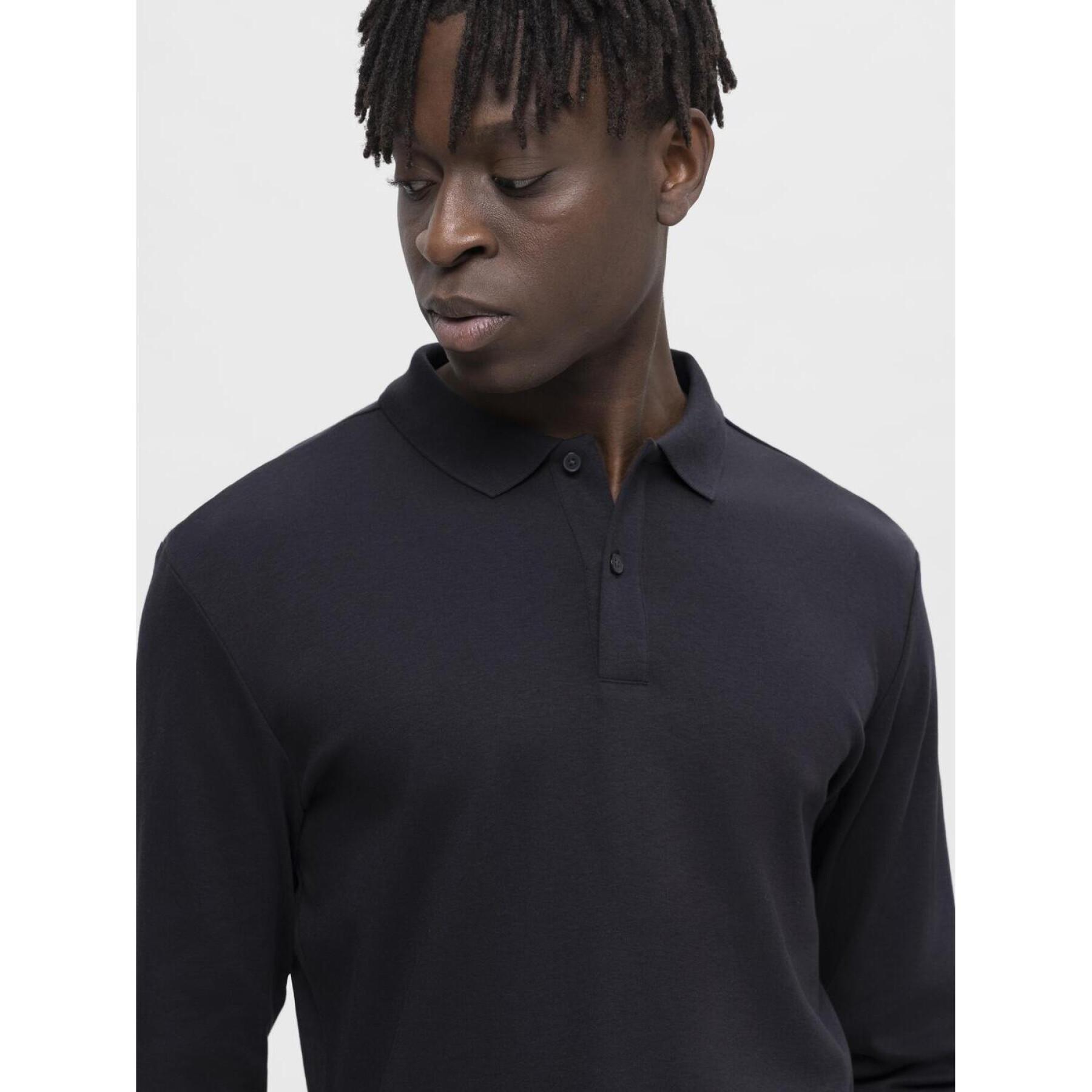 Polo a maniche lunghe Selected Slim-toulouse