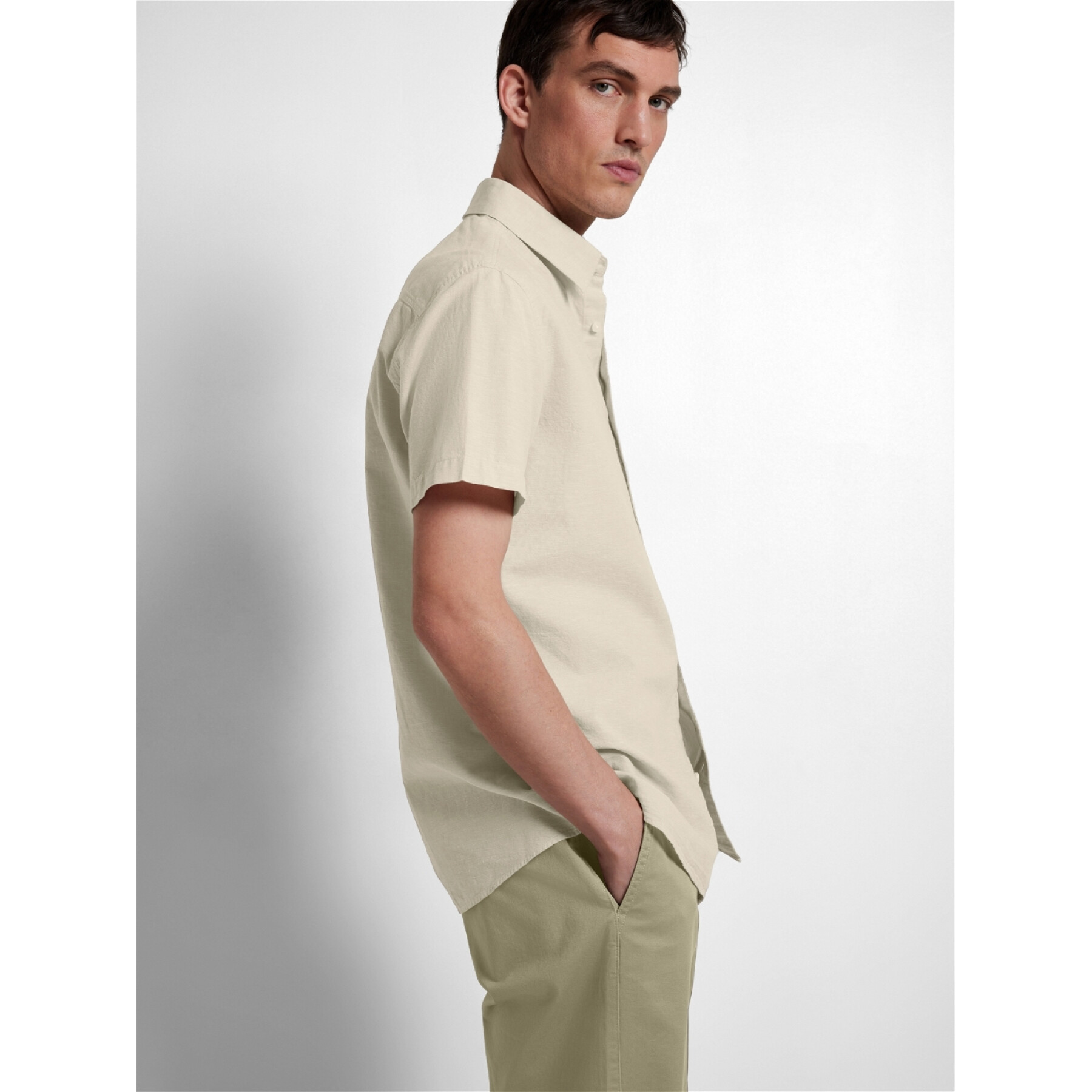 Camicia Selected Reg-New Linen