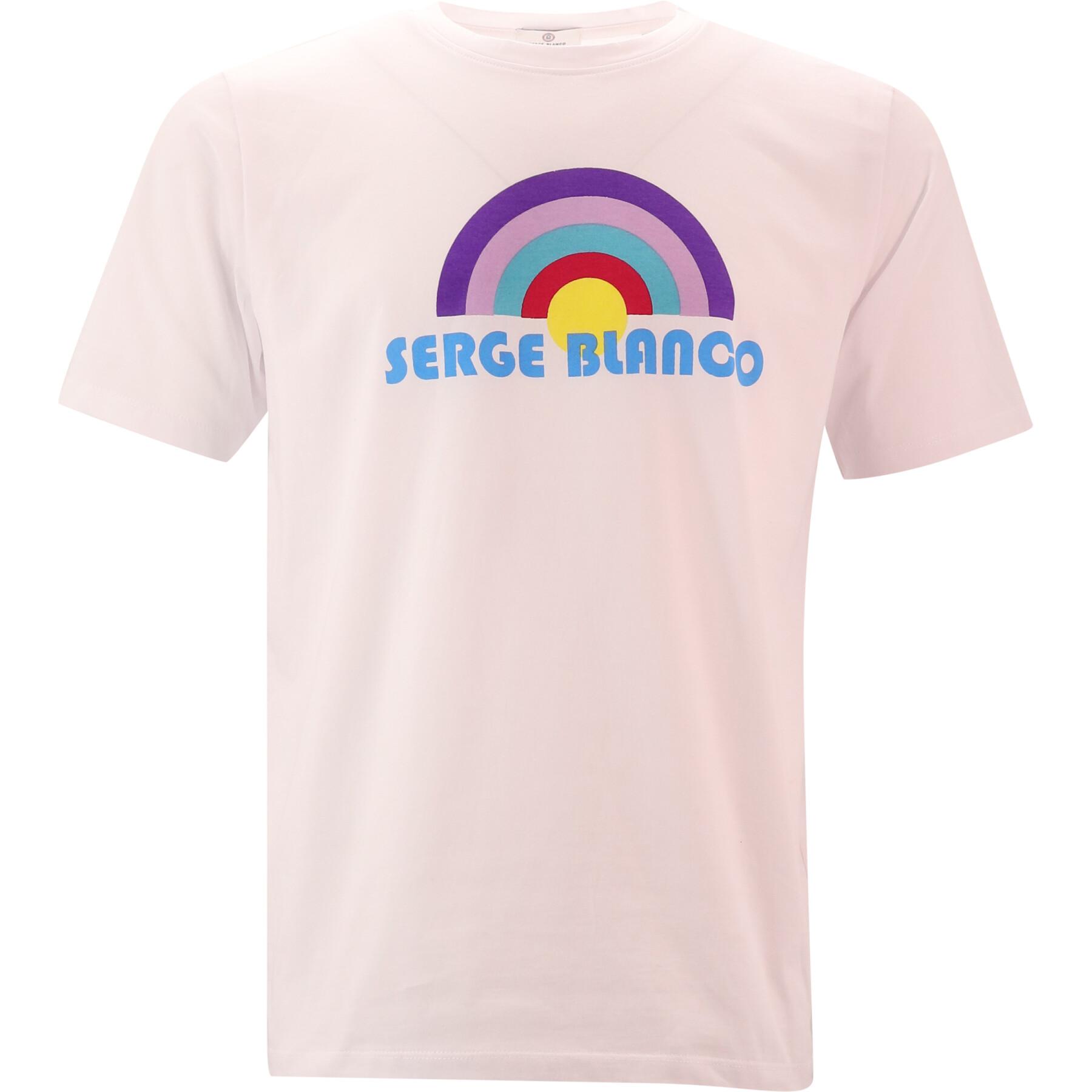T-shirt stampata Serge Blanco