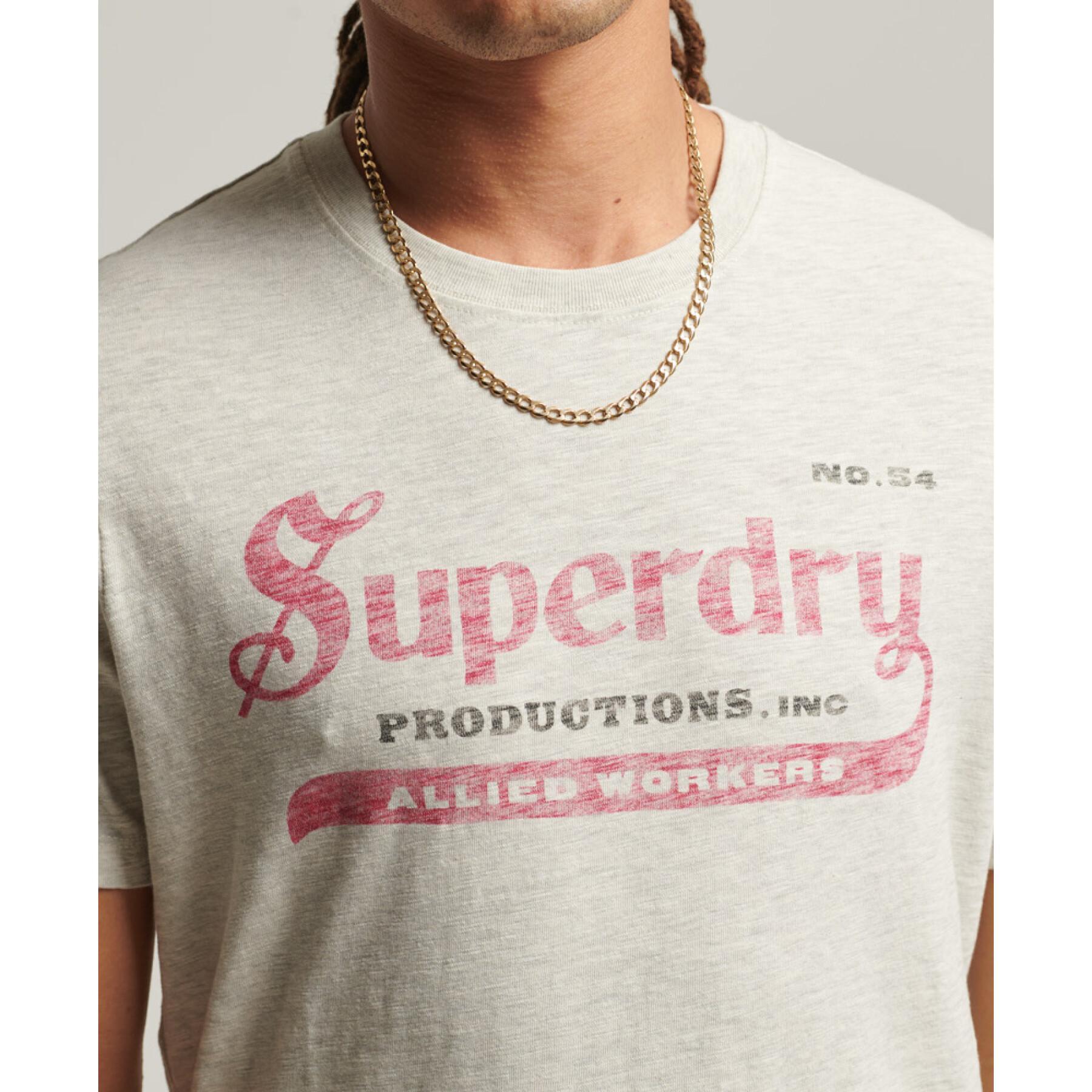 Maglietta Superdry Vintage Merch Store