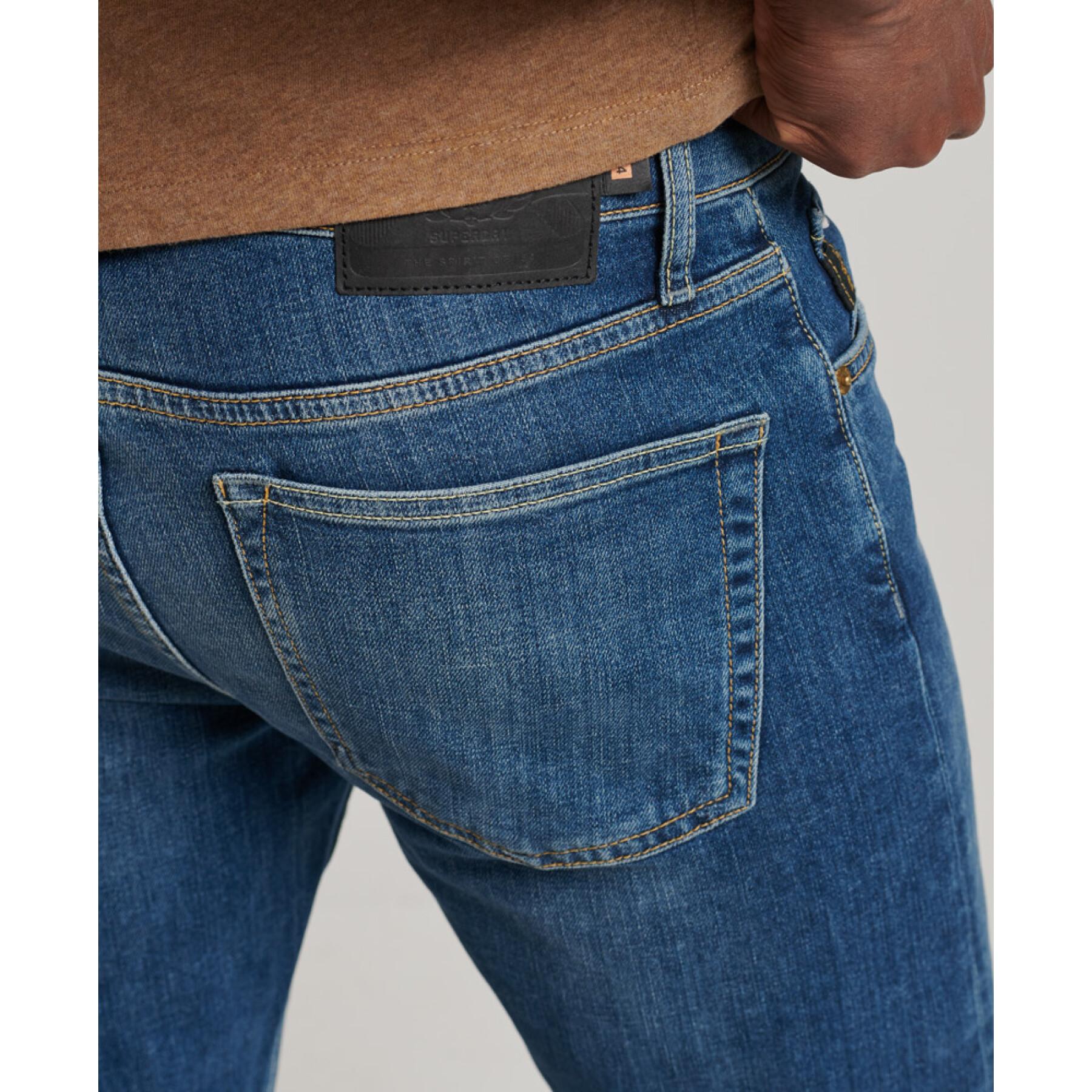Jeans slim fit in cotone biologico Superdry