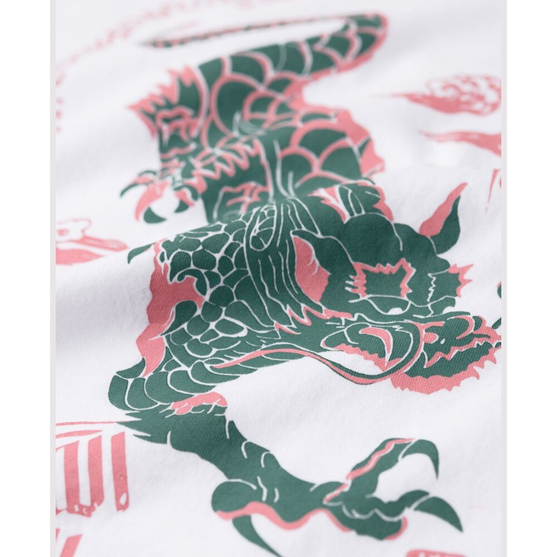 Maglietta da donna Superdry Komodo x Kailash Dragon