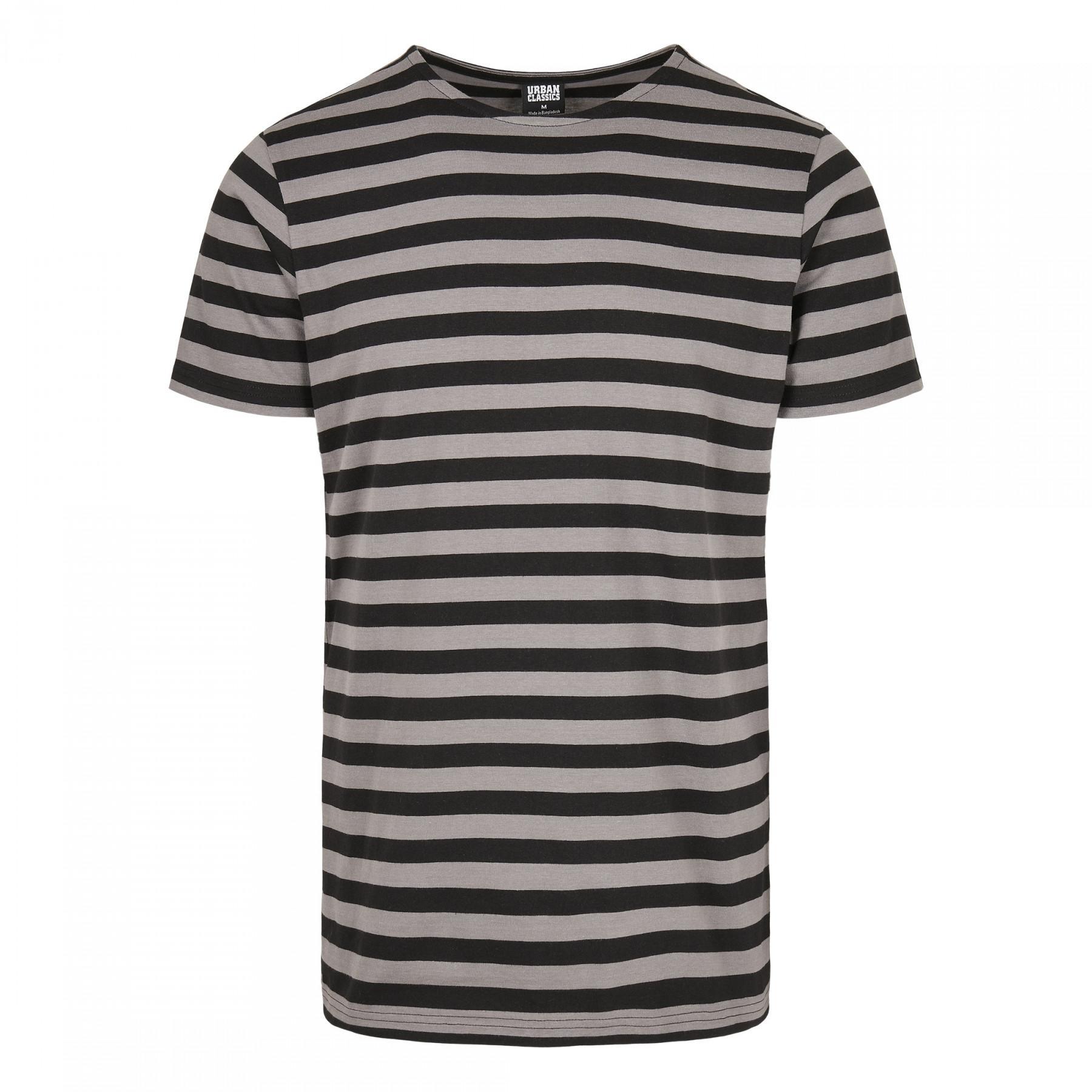 T-shirt Urban Classics stripe (taglie grandi)