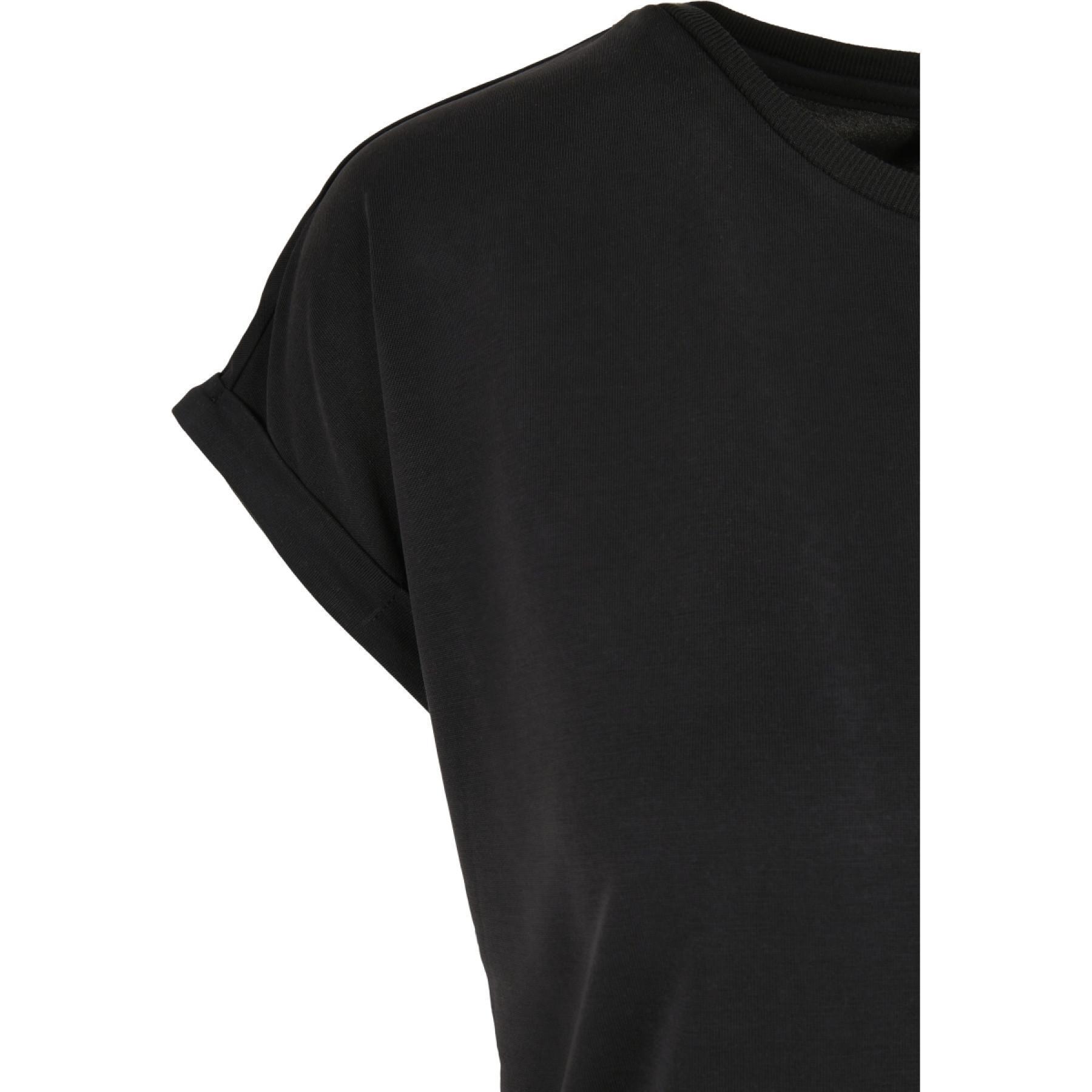 T-shirt donna Urban Classics modal extended shoulder
