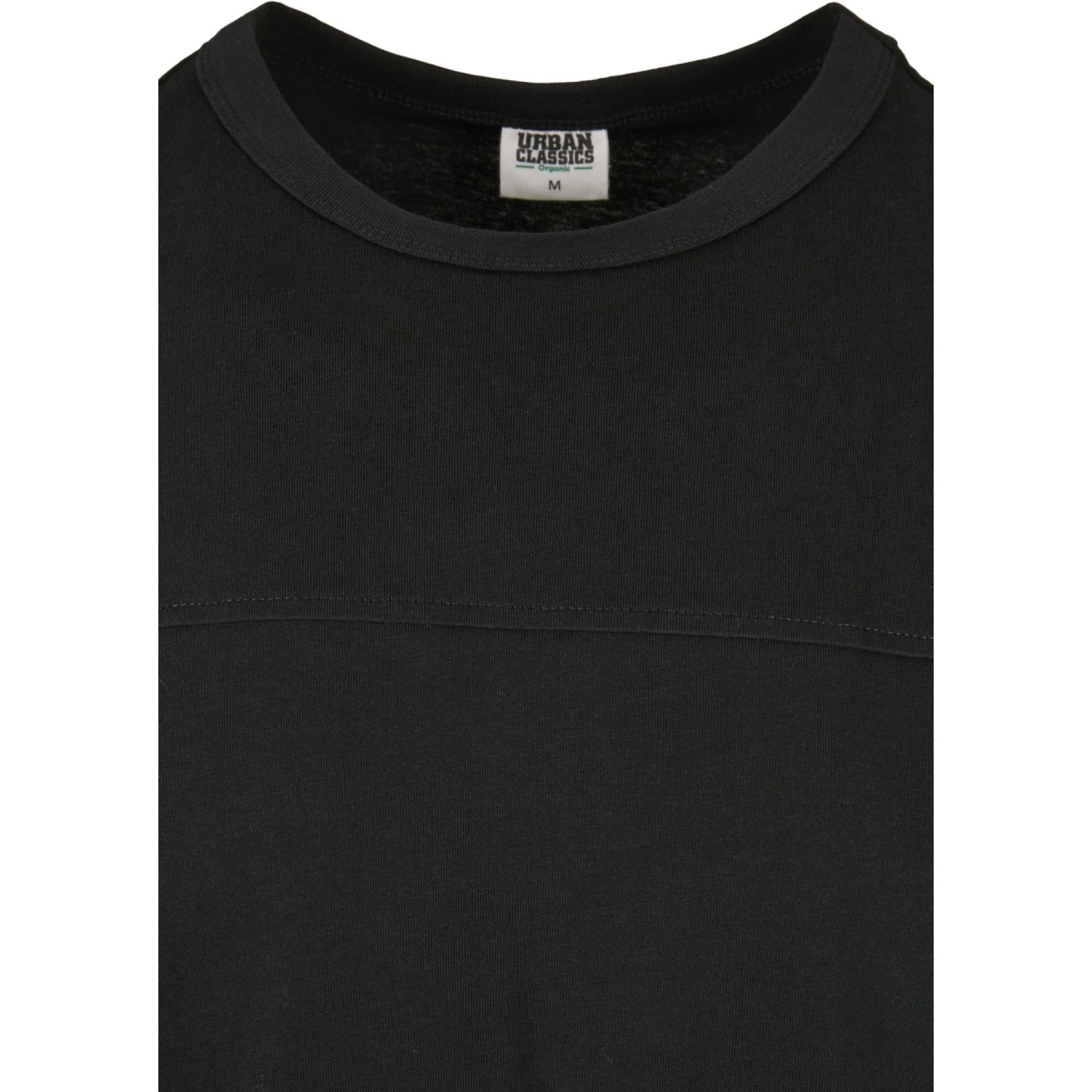 T-shirt maniche lunghe Urban Classics cotone organique oversized