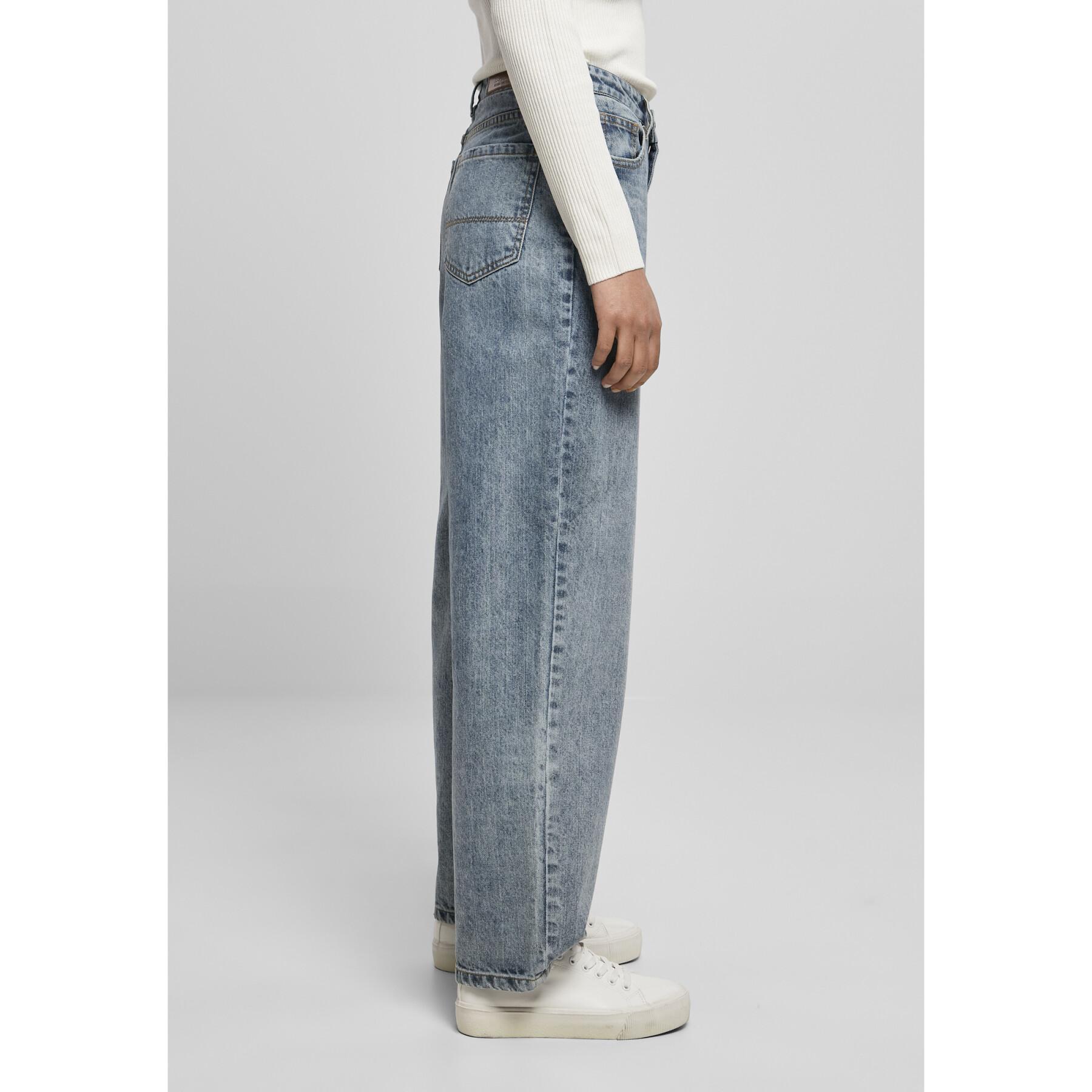 Jeans da donna Urban Classics high waist 90 s wide leg