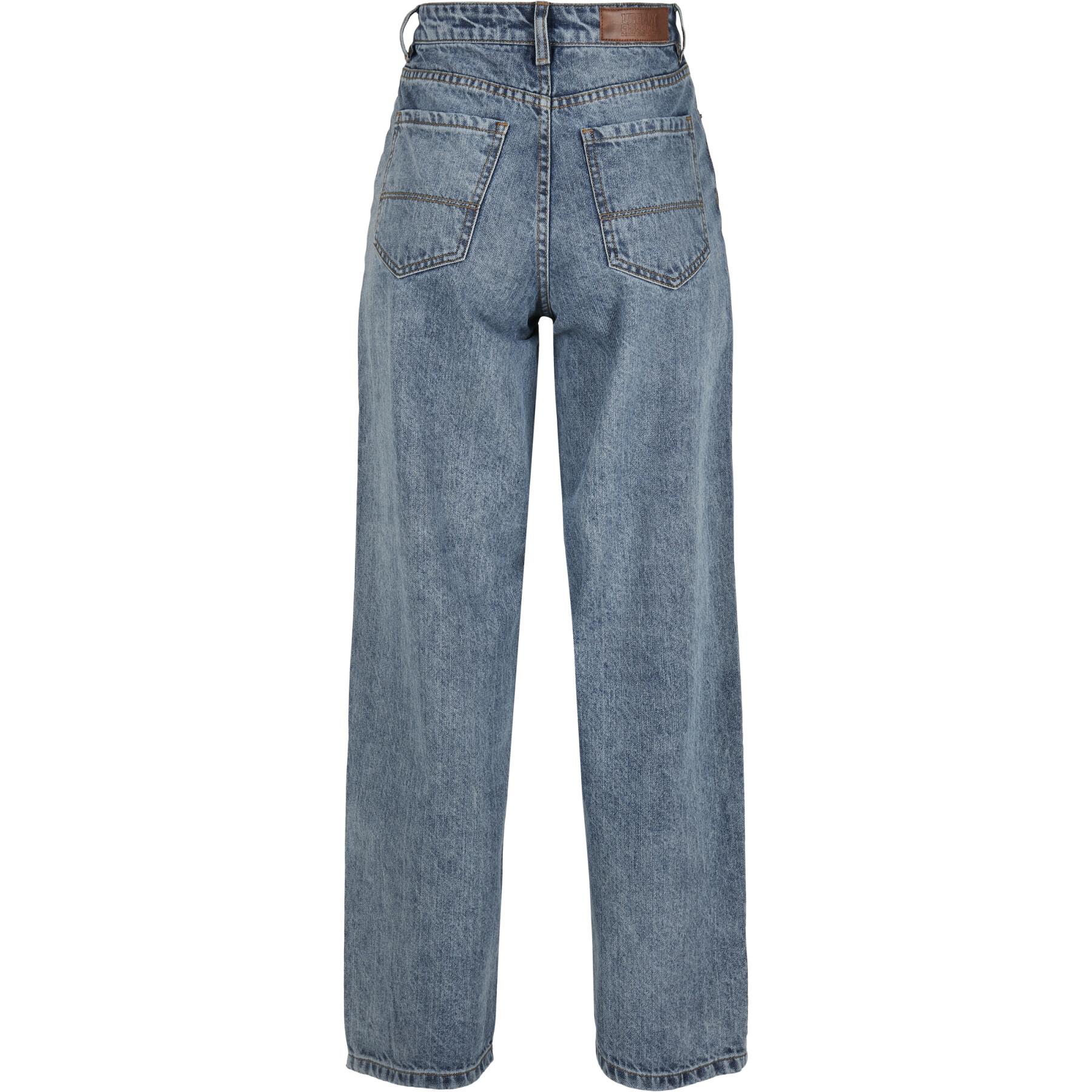 Jeans da donna Urban Classics high waist 90 s wide leg(GT)