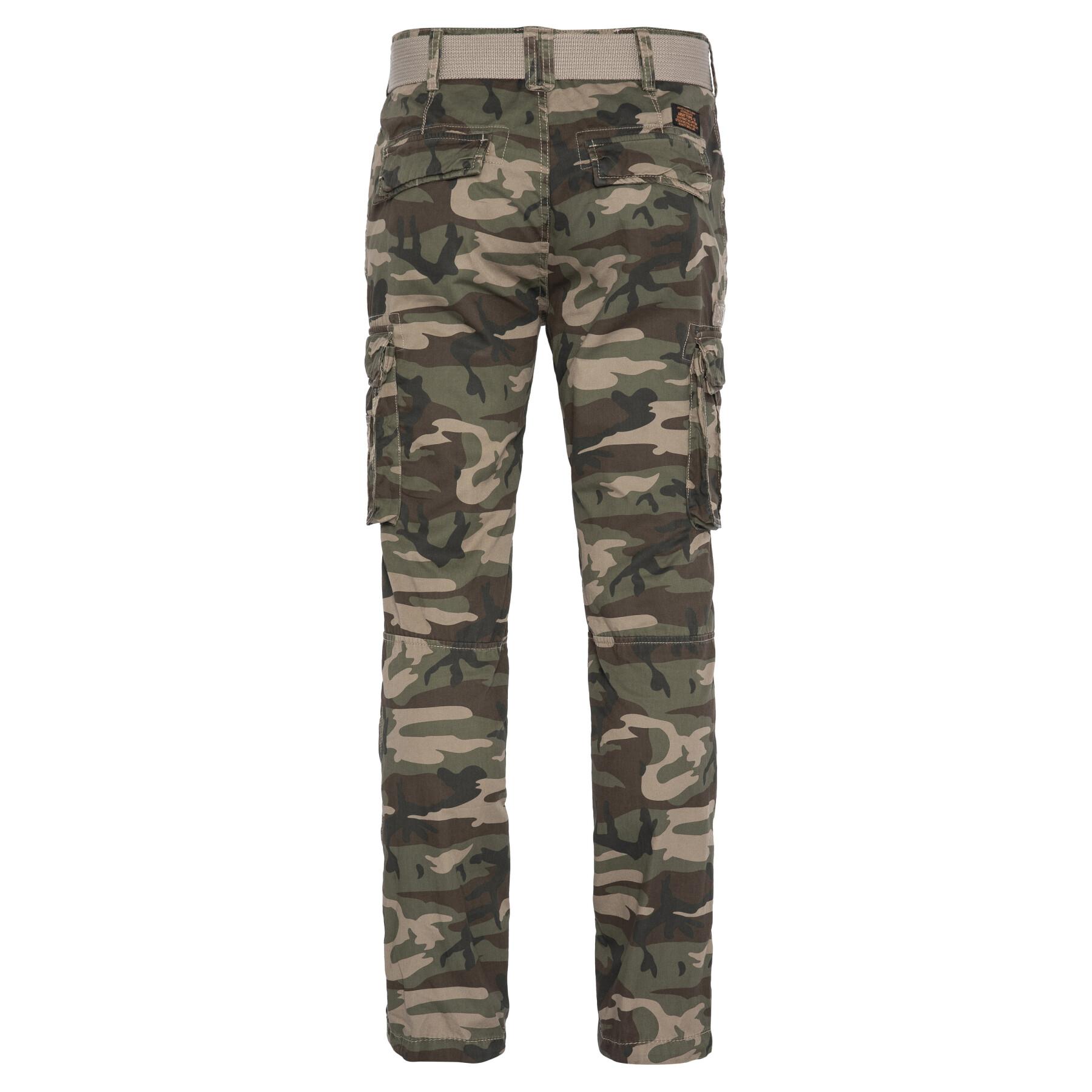 Pantaloni Schott Army ceint