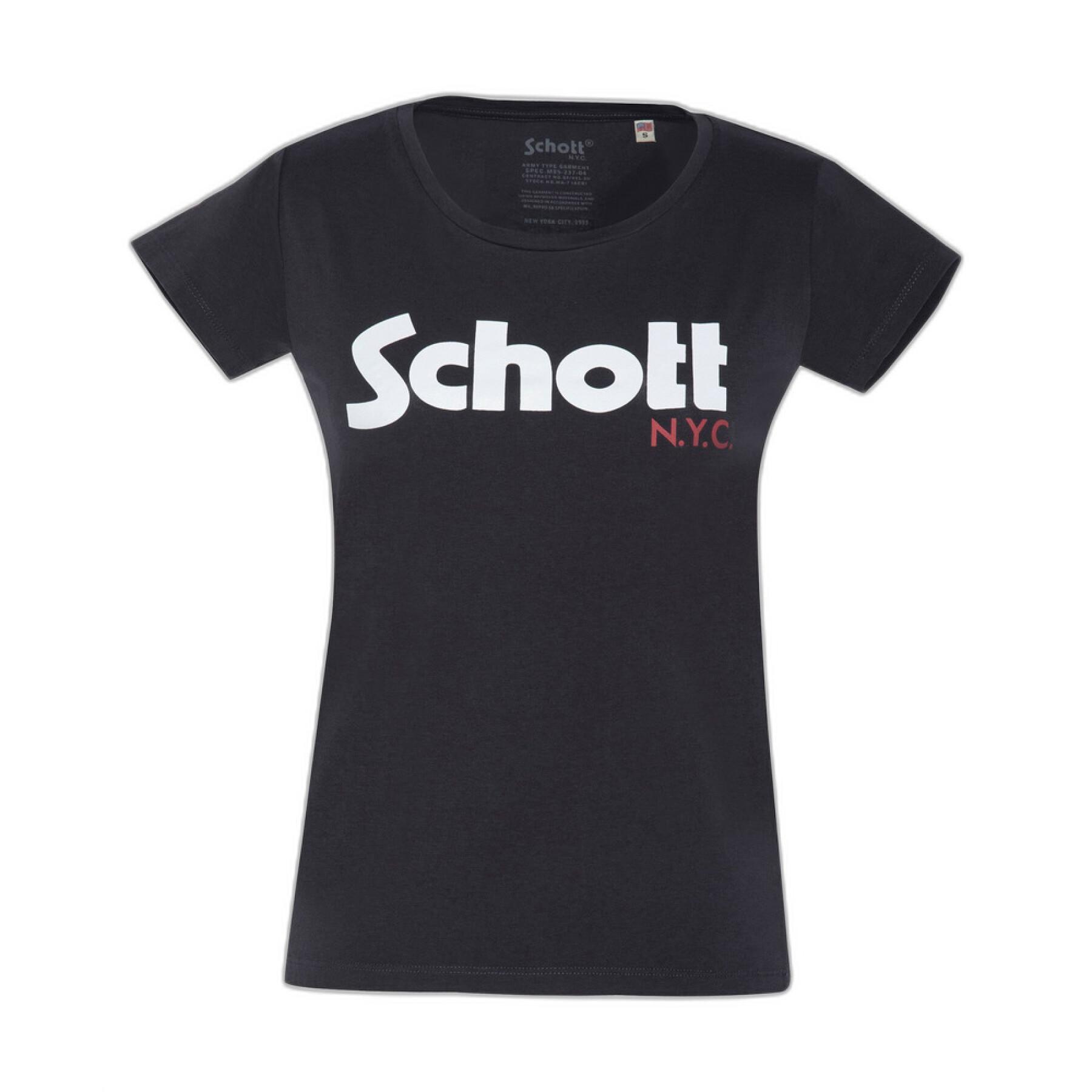 Maglietta stampata da donna Schott