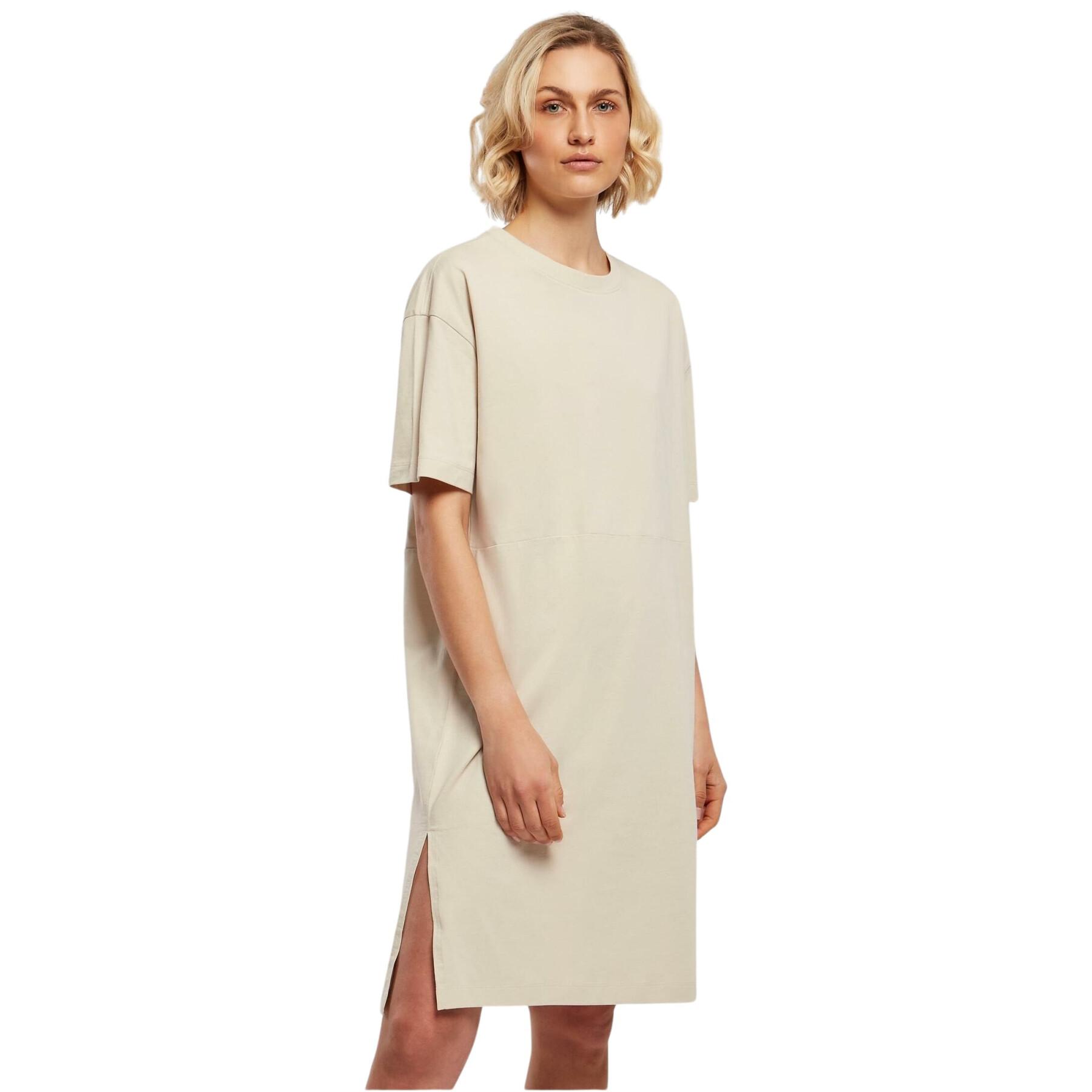 Maglietta donna con spacco Urban Classics Organic Oversized