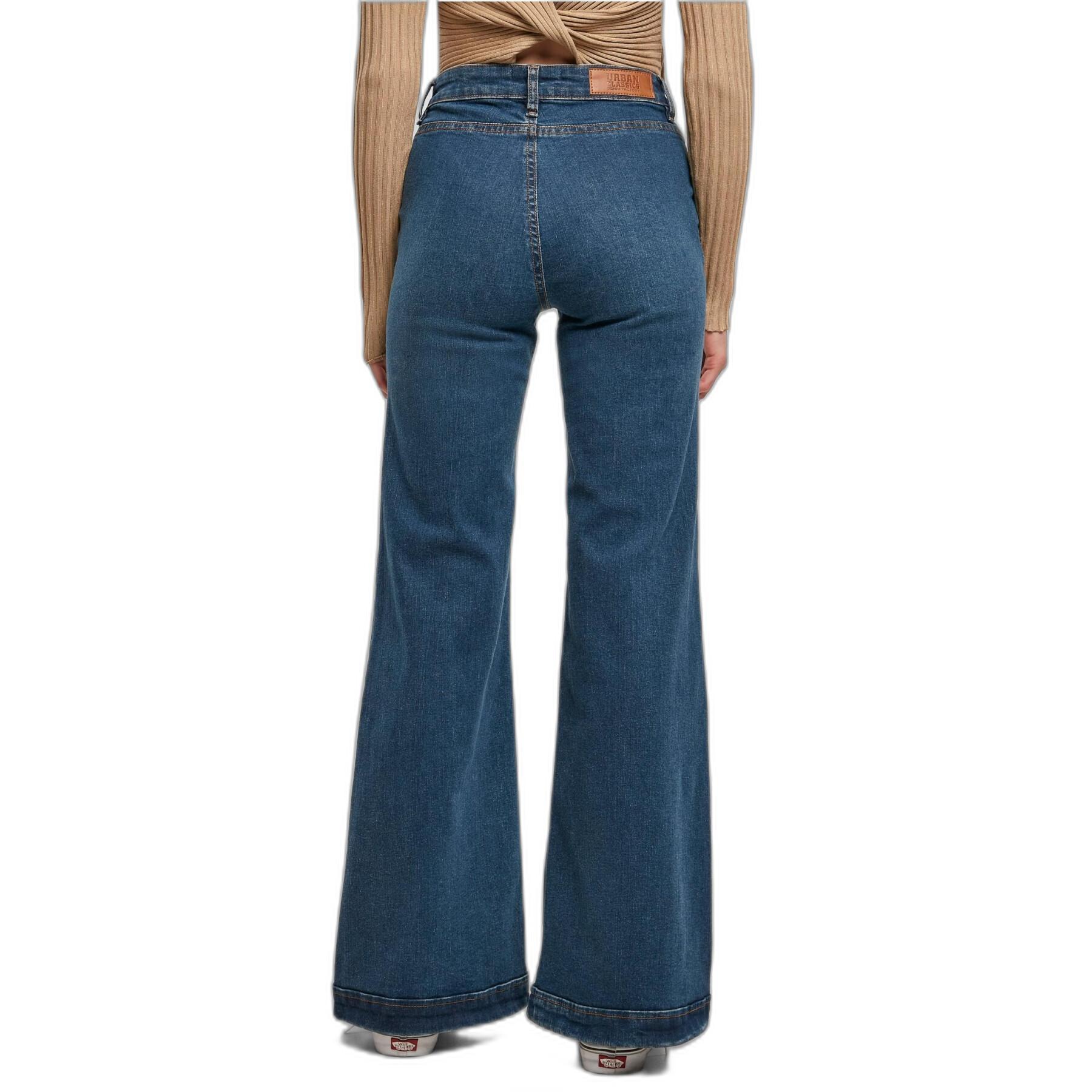 Jeans donna svasata Urban Classics Vintage