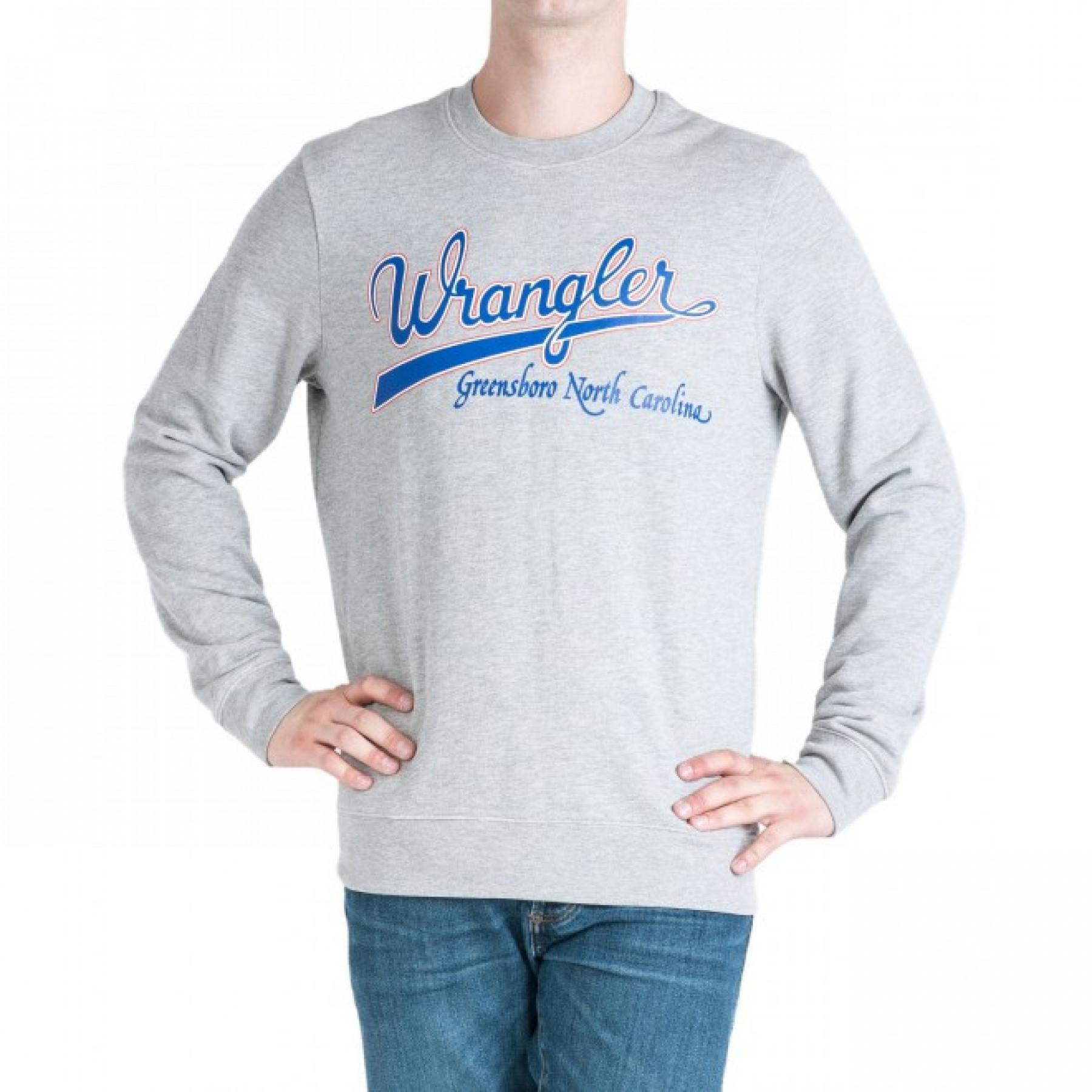 Felpa con cappuccio Wrangler Logo
