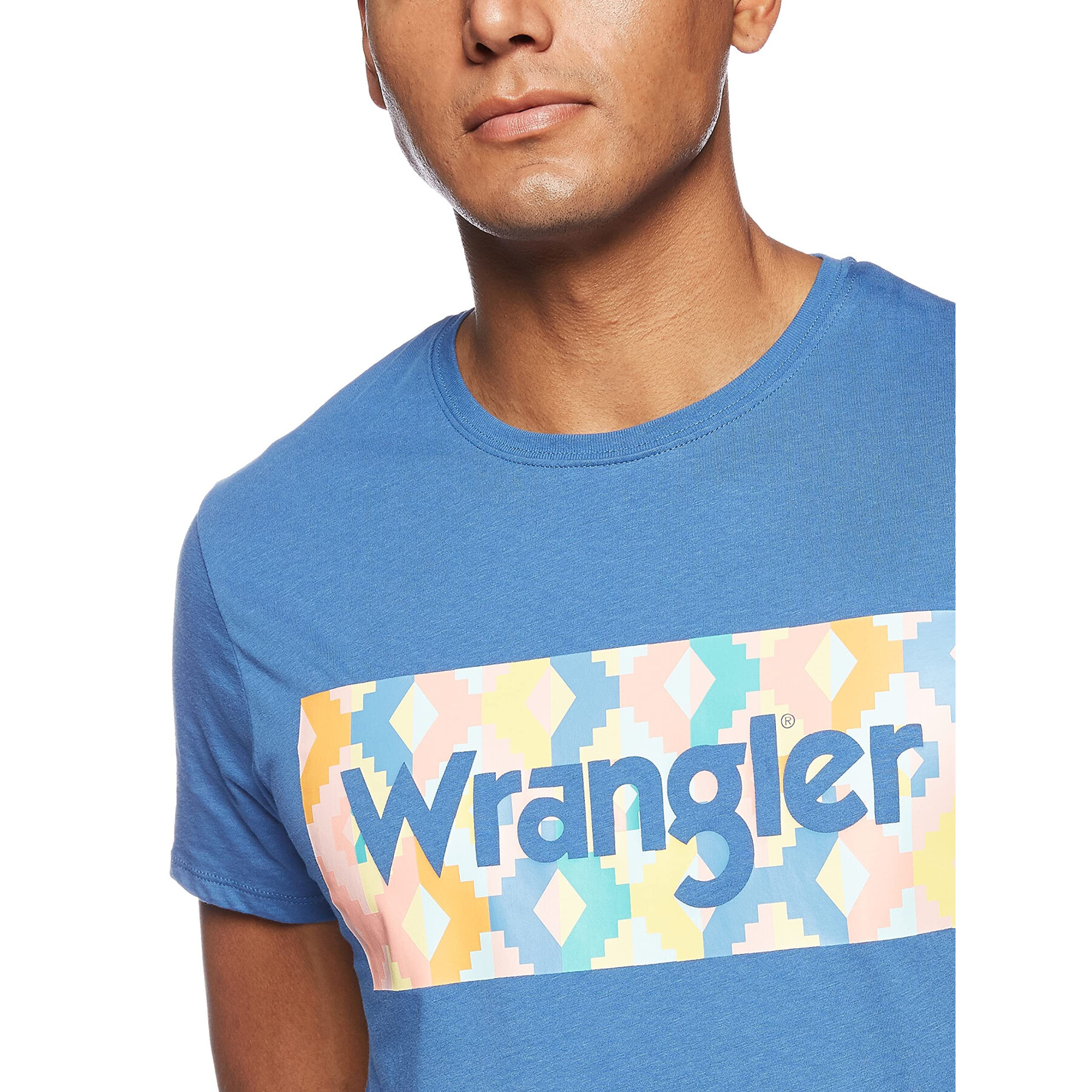 T-shirt Wrangler summer logo