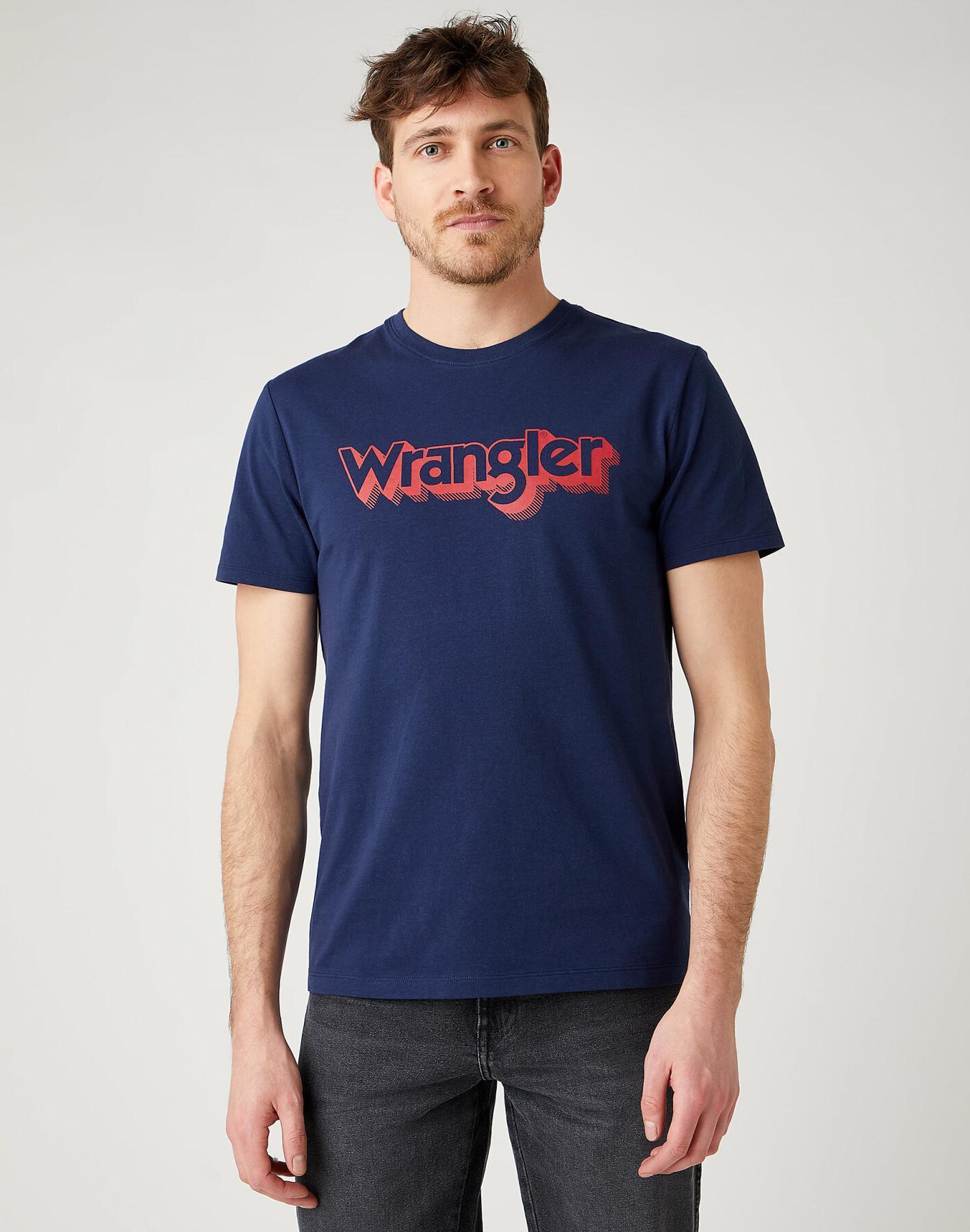 T-shirt Wrangler Logo