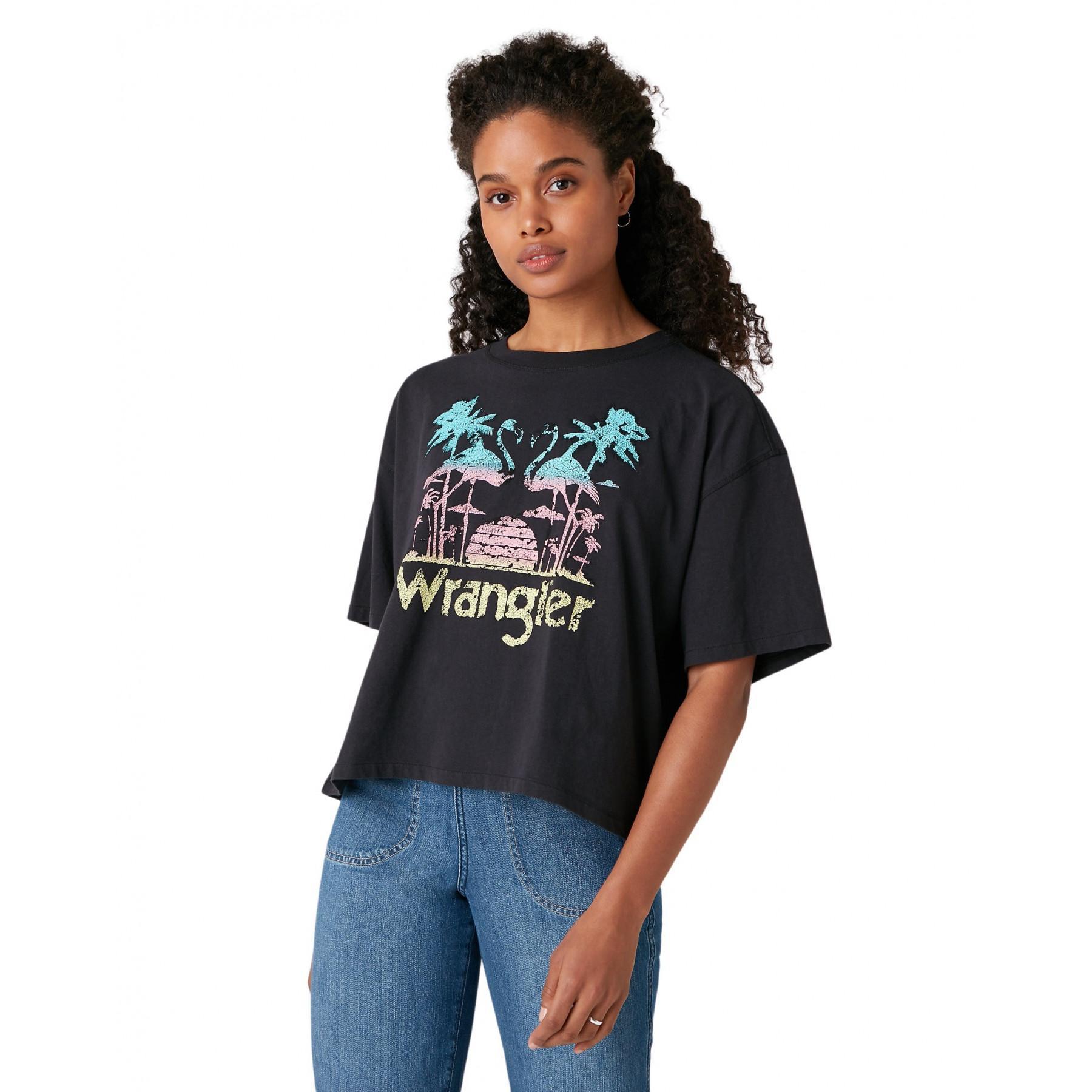 T-shirt donna Wrangler Boxy