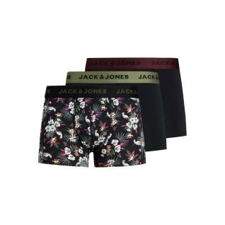 Set di 3 boxer Jack & Jones Flower Microfiber