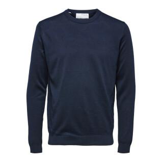 Maglione Selected Town merino coolmax knit col rond