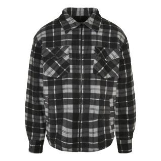 Giacca Urban Classics plaid teddy lined-grandes tailles