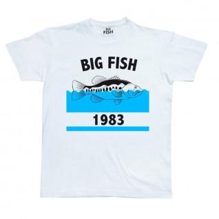 T-shirt Big Fish Bass Blu