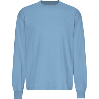 T-shirt oversize a maniche lunghe Colorful Standard Organic Seaside Blue