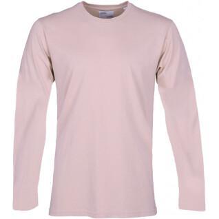 Maglietta a maniche lunghe Colorful Standard Classic Organic faded pink
