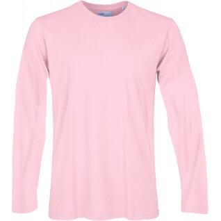 Maglietta a maniche lunghe Colorful Standard Classic Organic flamingo pink