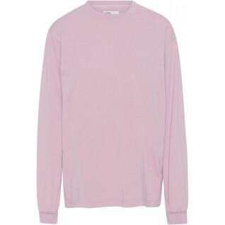 Maglietta a maniche lunghe Colorful Standard Organic oversized faded pink