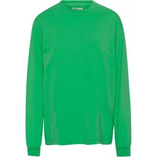 Maglietta a maniche lunghe Colorful Standard Organic oversized kelly green