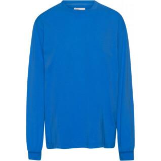 Maglietta a maniche lunghe Colorful Standard Organic oversized pacific blue