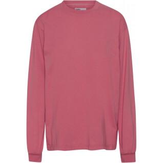 Maglietta a maniche lunghe Colorful Standard Organic oversized raspberry pink