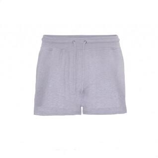 Pantaloncini da donna Colorful Standard Organic heather grey
