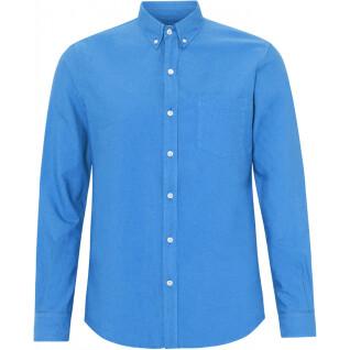Camicia Colorful Standard Organic pacific blue