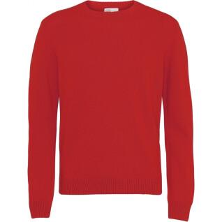 Maglione girocollo in lana Colorful Standard Classic Merino scarlet red