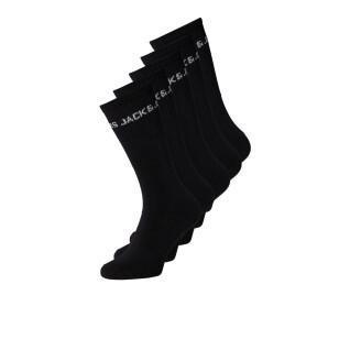 Confezione da 5 paia di calzini per bambini Jack & Jones Basic Logo