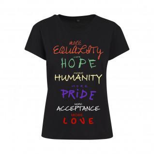 T-shirt donna Mister Tee donna more equality