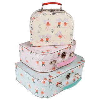 Set di 3 valigie per bambini Rex London Mimi And Milo