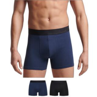 Boxer in cotone biologico Superdry Offset (x2)