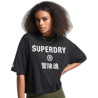Maglietta da donna Superdry Code Core Sport