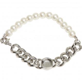 Bracciale Urban Classics pearl flat chain bracelet