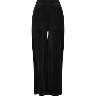 Pantaloni da donna Urban Classics high waist straight velvet (GT)